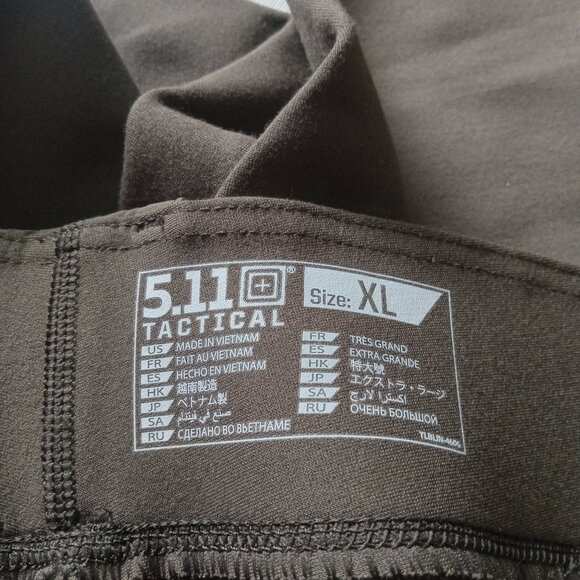 5.11 Tactical Tundra Green Raven Range Tight Utility Leggings Women's X-Large - Picture 3 of 12